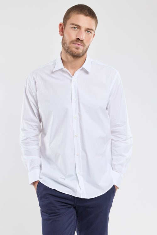 Chemise en coton coupe ajustée - coton - Armor-lux - 1