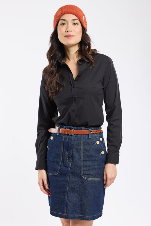 Chemise ajustée unie - Armor-lux - 1