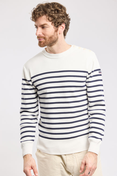 Striped fisherman jumper - cotton - Armor-lux - 4