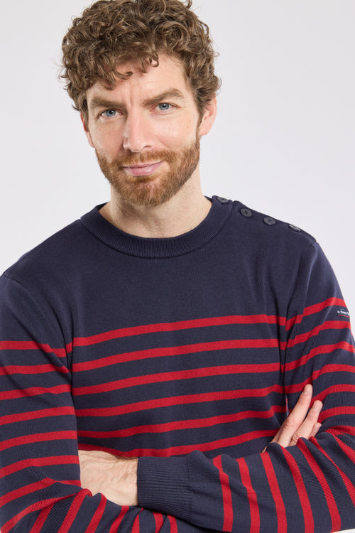 Striped fisherman jumper Groix- cotton - Armor-lux - 2