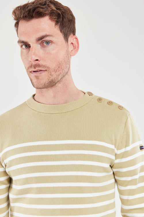Pull marin rayé Groix en coton | Homme | Armor-lux - Armor-lux - 2