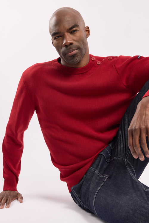 Pull marin Groix - coton - Armor-lux - 1