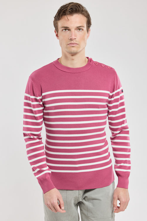 “Groix” nautical striped jumper – cotton - Armor-lux - 1