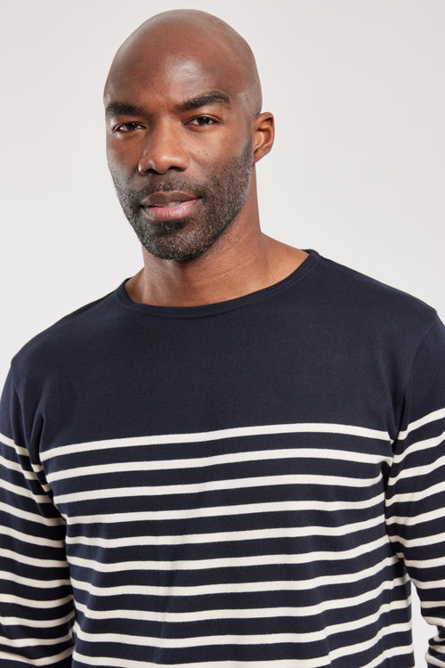 Breton striped shirt - Rustic jersey fairtrade cotton - Armor-lux - 2