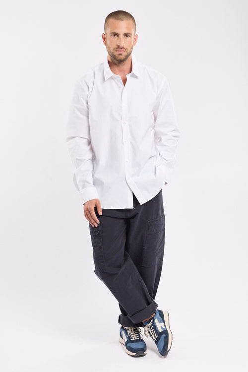 Slim fit cropped shirt - Armor-lux - 1