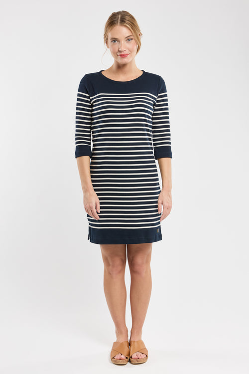 Kleid mit 3/4 Ärmeln „Ile-Tudy - aus dicker Baumwolle - Armor-lux - 4