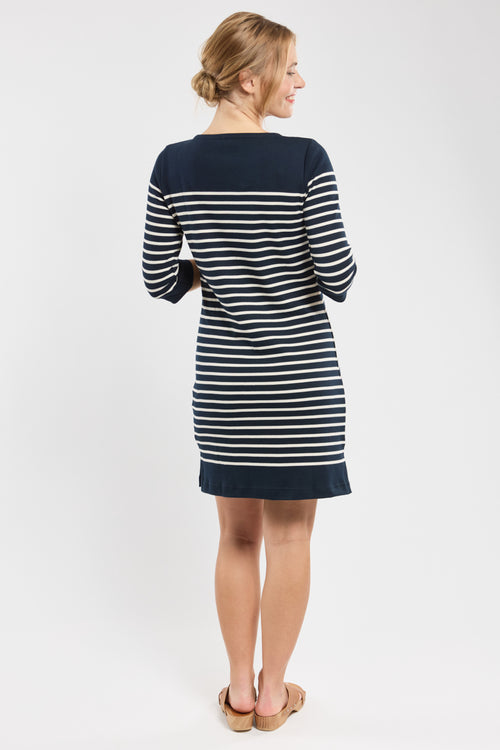 Kleid mit 3/4 Ärmeln „Ile-Tudy - aus dicker Baumwolle - Armor-lux - 2