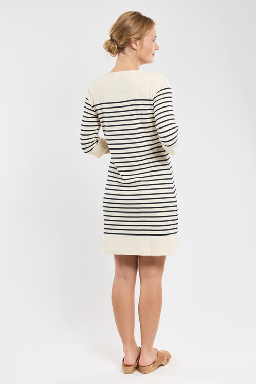 Kleid mit 3/4 Ärmeln „Ile-Tudy - aus dicker Baumwolle - Armor-lux - 4
