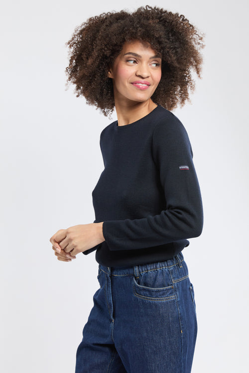 Crewneck jumper - wool and acrylic - Armor-lux - 1