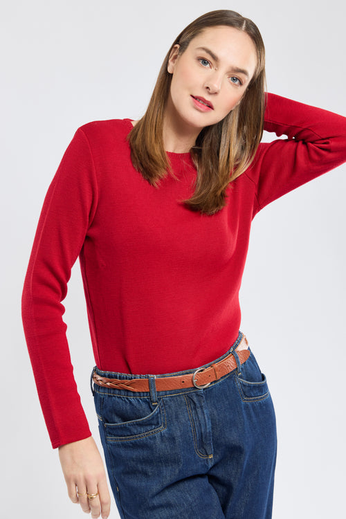 Pullover mit Rundhalsausschnitt „Pontivy - aus Wolle und Acryl - Armor-lux - 4