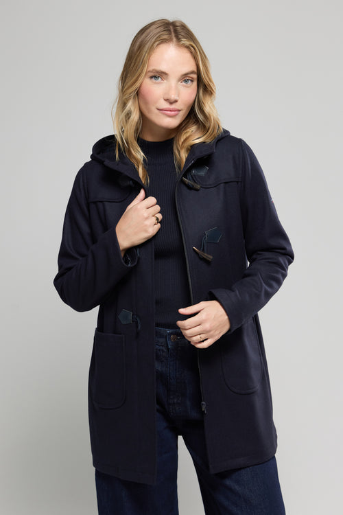 Duffle Coat Concarneau - drap de laine mélangée - Armor-lux - 5