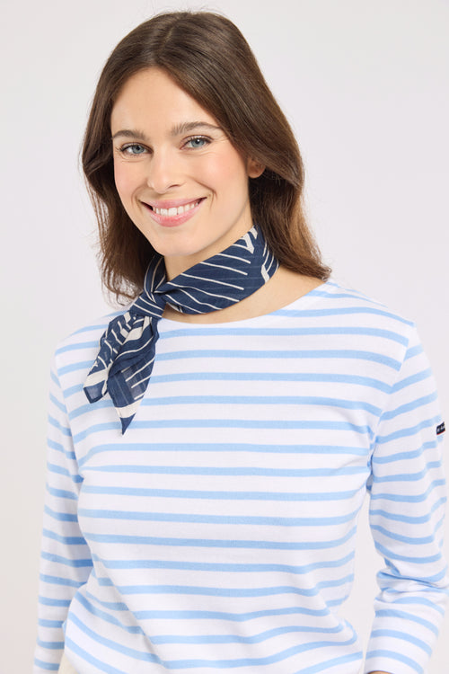 Marinière manches 3/4 - coton rustique - Armor-lux - 2