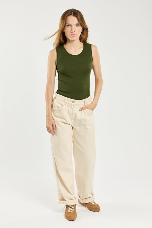 Tank top - wool and silk - Armor-lux - 3