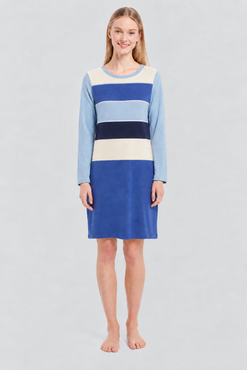 Striped nightgown - cotton - Armor-lux - 1