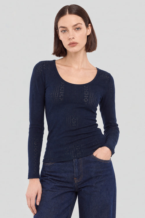 Long-sleeve T-shirt - cotton - Armor-lux - 1