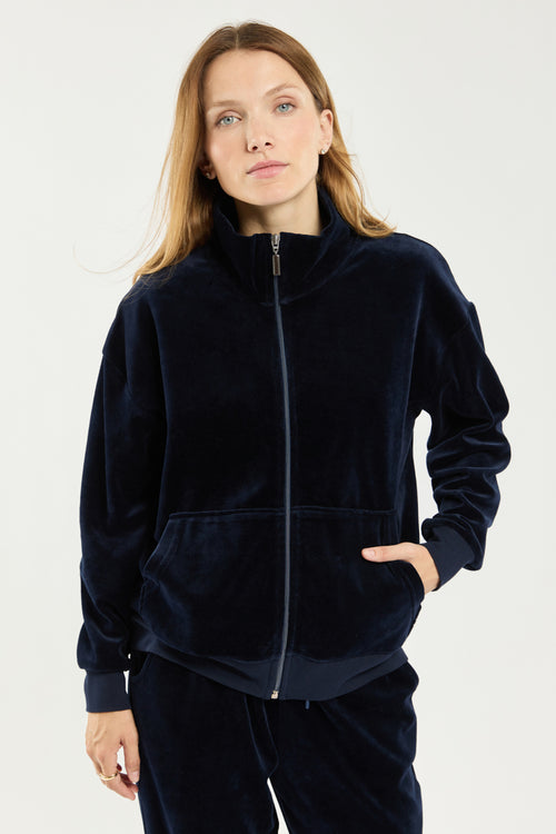 Veste zippée velours - coton - Armor-lux - 1