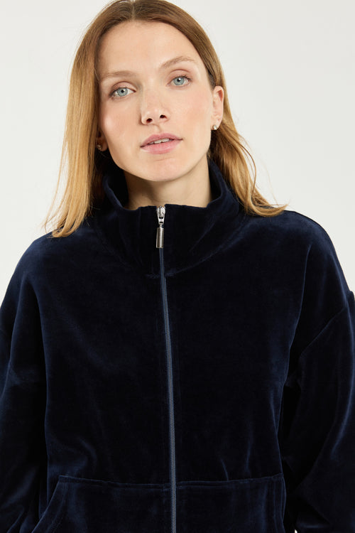Veste zippée velours - coton - Armor-lux - 2