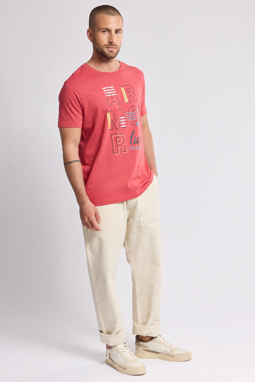 Screen-printed T-shirt - light cotton - Armor-lux - 1