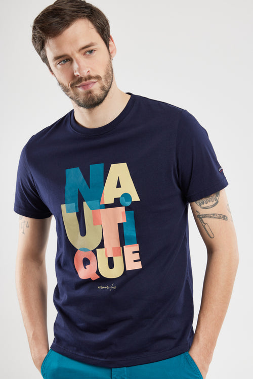 T-Shirt „nautisches Motiv“ – leichte Baumwolle - Armor-lux - 1