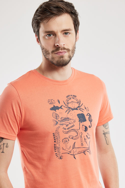 T-shirt sérigraphié - coton léger - Armor-lux - 4