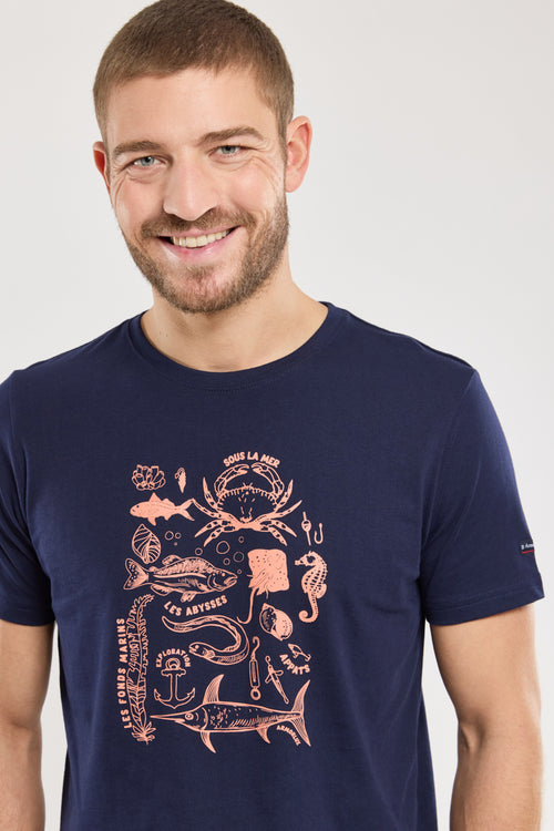 Screen-printed T-shirt - light cotton - Armor-lux - 2