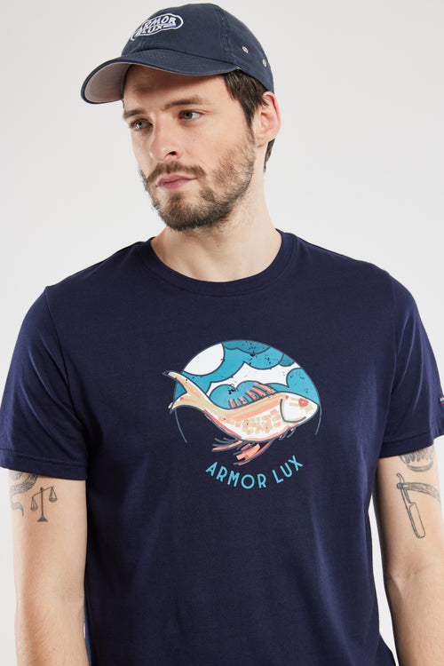 T-Shirt „Fisch“ – leichte Baumwolle - Armor-lux - 4
