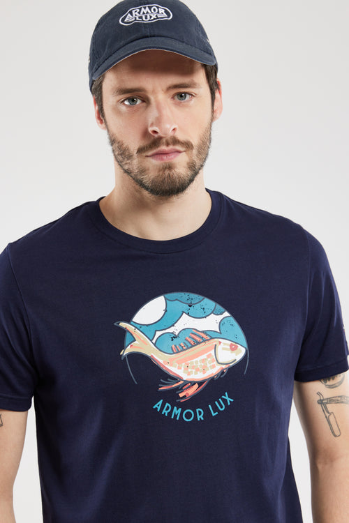 T-shirt poisson - coton léger - Armor-lux - 2