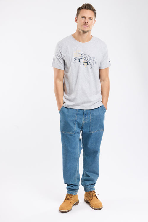 T-shirt sérigraphié - coton léger - Armor-lux - 3