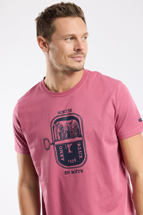 T-shirt sérigraphié - coton - Armor-lux - 2