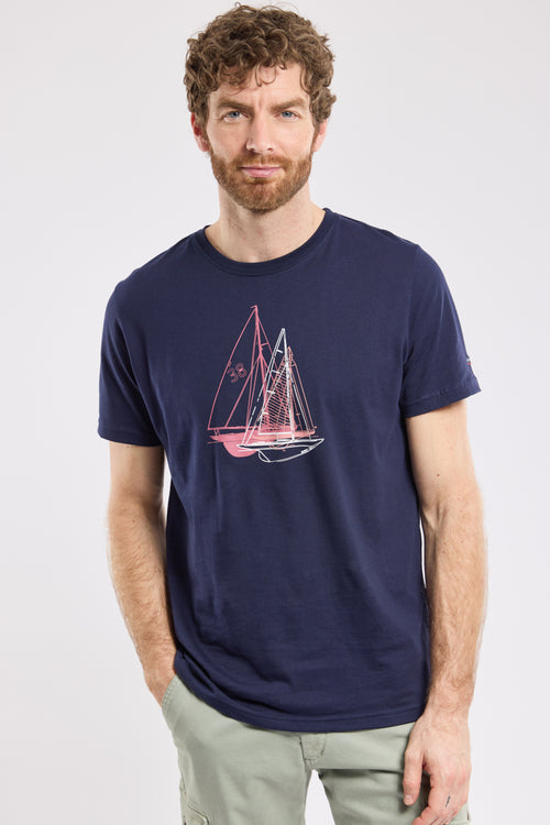 “Boat” T-shirt - light cotton - Armor-lux - 4