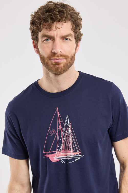 T-shirt bateaux - coton léger - Armor-lux - 2