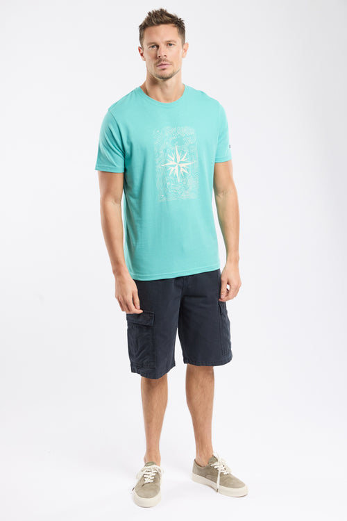 Printed T-shirt - lightweight cotton - Armor-lux - 3