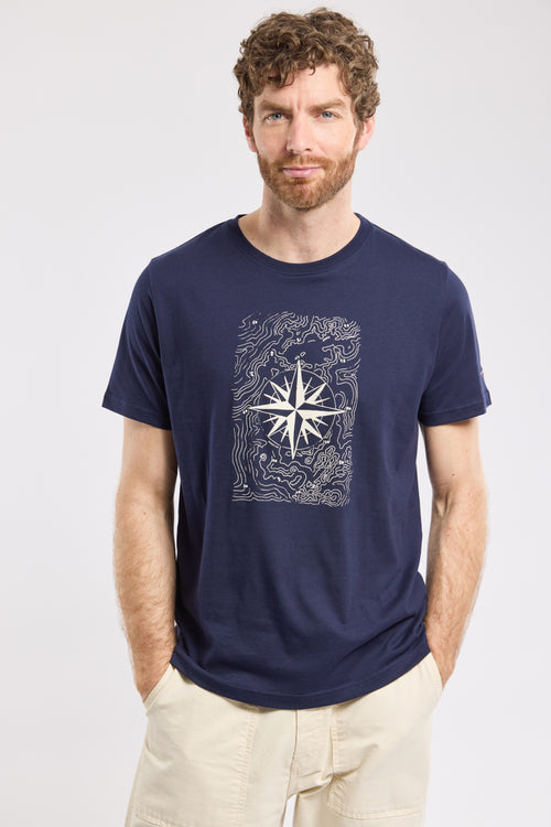 T-shirt imprimé - coton léger - Armor-lux - 1