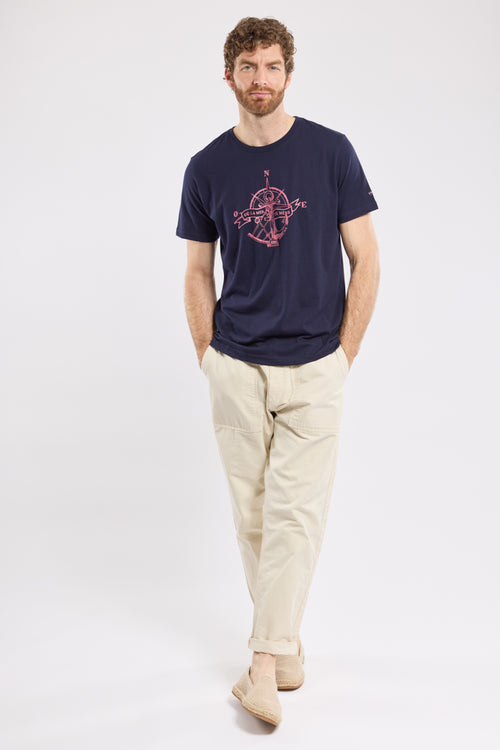 Bedrucktes T-Shirt – leichte Baumwolle - Armor-lux - 3