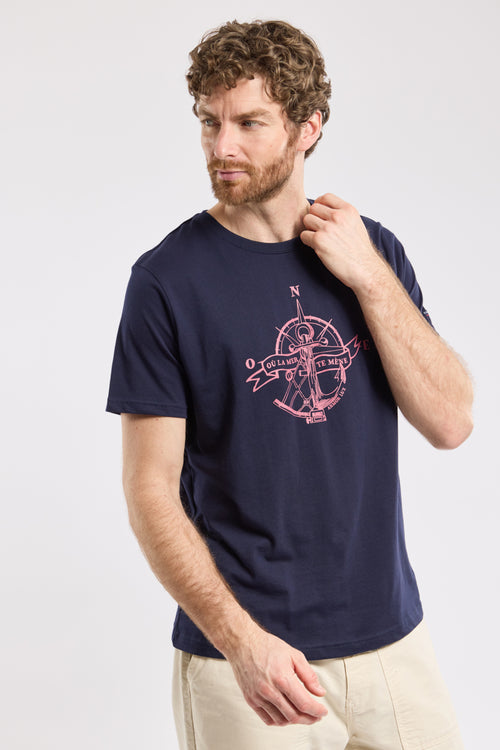Bedrucktes T-Shirt – leichte Baumwolle - Armor-lux - 4