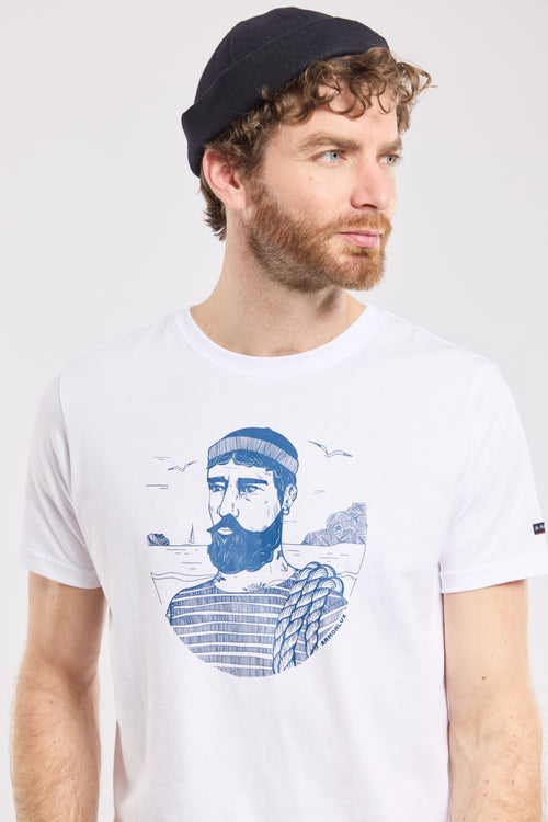 T-Shirt „Marine“ – leichte Baumwolle - Armor-lux - 2