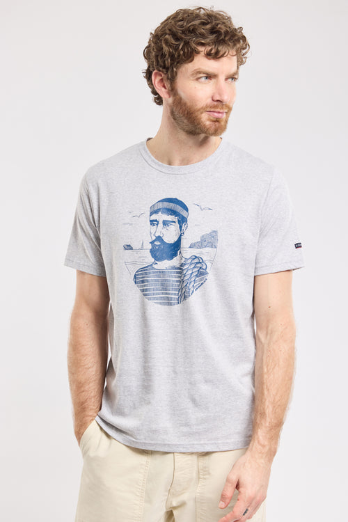 T-Shirt „Marine“ – leichte Baumwolle - Armor-lux - 1
