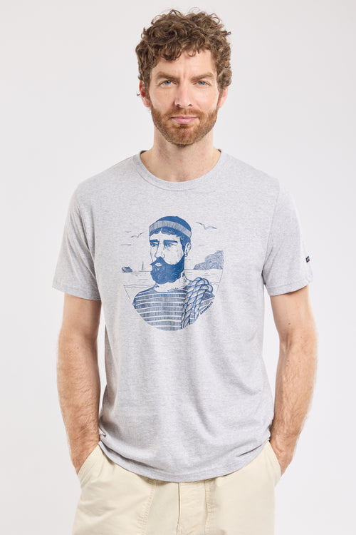 T-Shirt „Marine“ – leichte Baumwolle - Armor-lux - 4