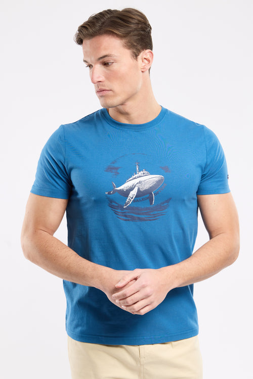 T-Shirt mit Siebdruck – leichte Baumwolle - Armor-lux - 1