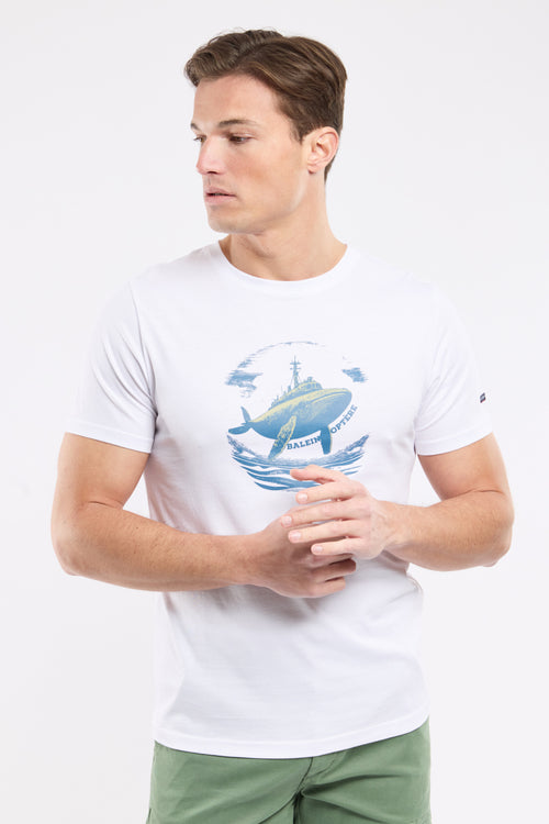 Screen-printed T-shirt - lightweight cotton - Armor-lux - 4