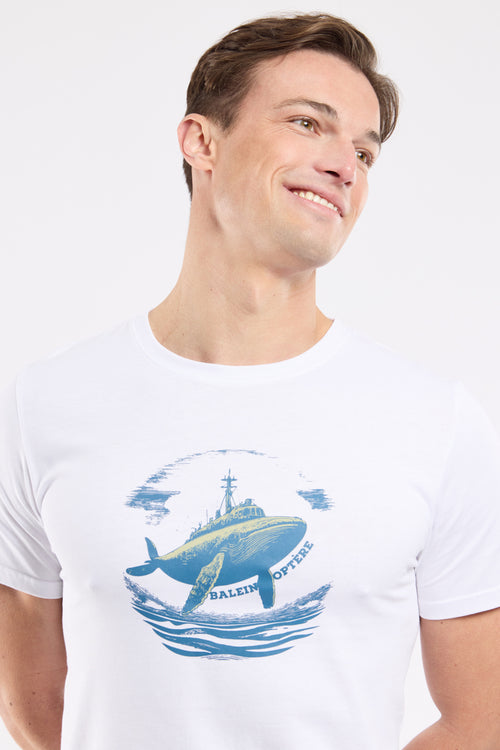 Screen-printed T-shirt - lightweight cotton - Armor-lux - 2