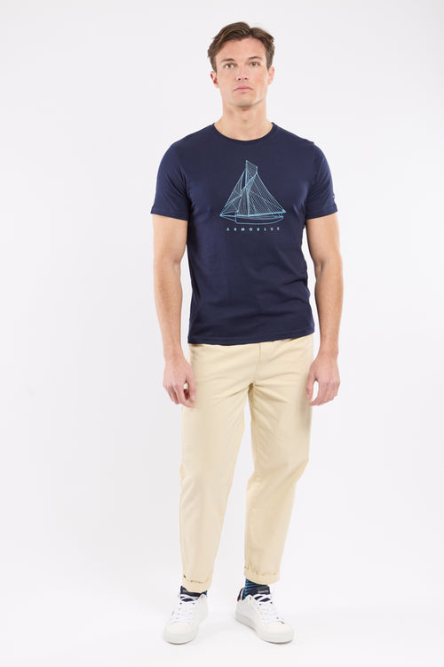 T-Shirt mit Siebdruck – leichte Baumwolle - Armor-lux - 3