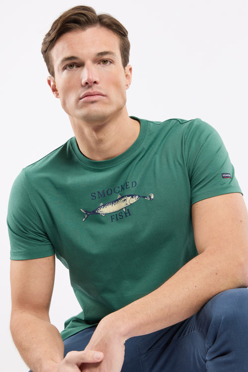 T-Shirt mit Siebdruck – leichte Baumwolle - Armor-lux - 4