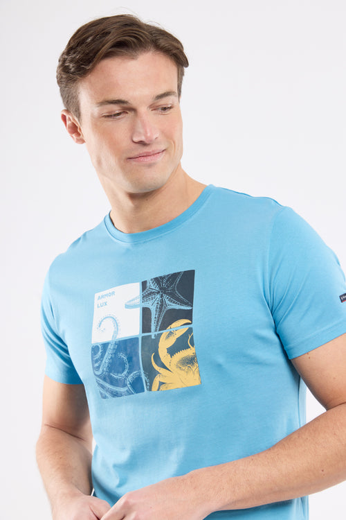 T-shirt sérigraphié - coton léger - Armor-lux - 2