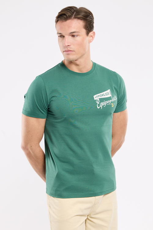 T-shirt sérigraphié - coton léger - Armor-lux - 1