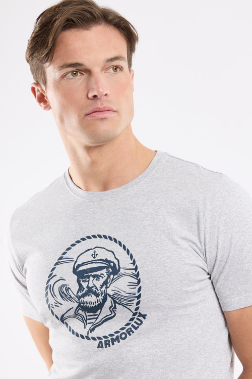 T-shirt sérigraphié - coton léger - Armor-lux - 2