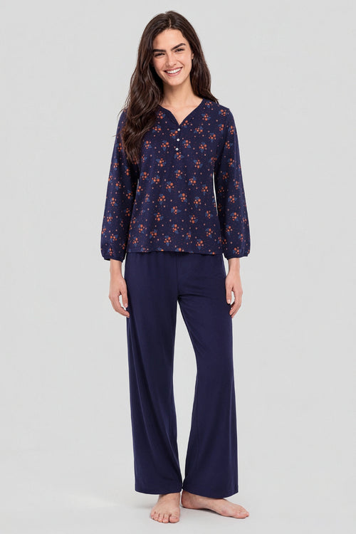 Printed pyjamas - cotton - Armor-lux - 1