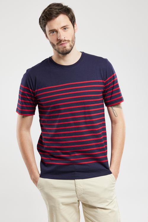 Kurzarm Shirt im Marine-Stil „Etel - aus leichter Baumwolle - Armor-lux - 3