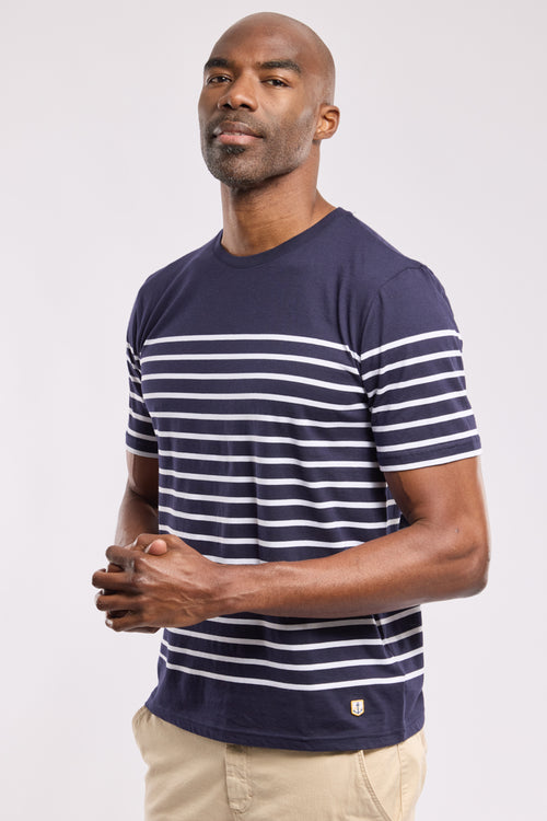 Kurzarm Shirt im Marine-Stil „Etel - aus leichter Baumwolle - Armor-lux - 1