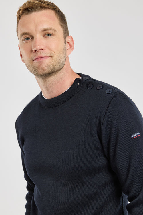 Pull marin uni Paimpol - laine - Armor-lux - 2